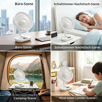 Mini stolný ventilátor Homirty