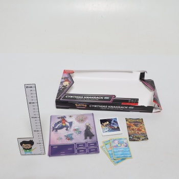 Kartová hra Pokémon Trading: Premium Collection Cynthia Garchomp-ex (3 holografické karty a 6