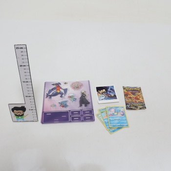 Kartová hra Pokémon Trading: Premium Collection Cynthia Garchomp-ex (3 holografické karty a 6