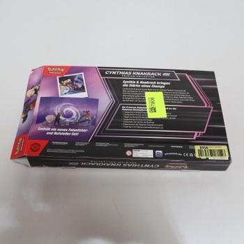 Kartová hra Pokémon Trading: Premium Collection Cynthia Garchomp-ex (3 holografické karty a 6