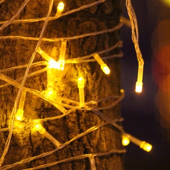 Svetelná reťaz Hopelit 100 m 800 LED teplá biela