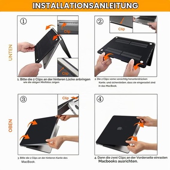 Pouzdro TECOOL pro MacBook Pro 15 palců A1990 A1707 2016-2019, černé