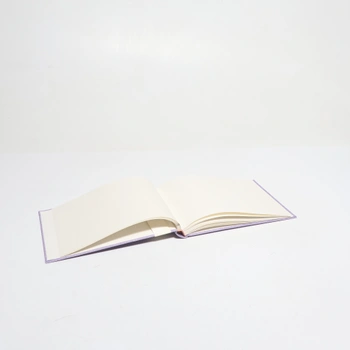 Nadčasové fotoalbum na vlepení fotografií - místo pro 150 fotografií - pravé len - fotokniha 21 x