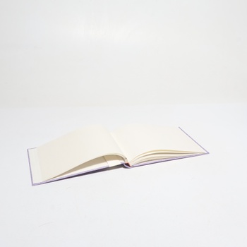 Nadčasový fotoalbum na vlepenie fotografií - miesto pre 150 fotografií - pravé ľan - fotokniha 21 x