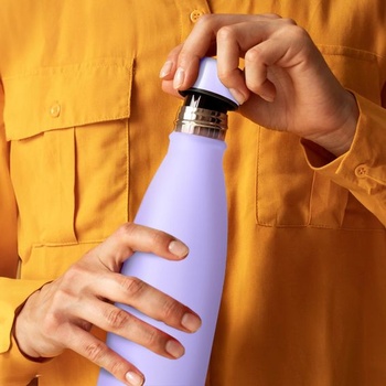 LO Nerezová fľaša na pitie 500 ml nepriepustná bez BPA orgovánová 500 ml
