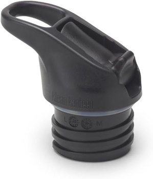 Klean Kanteen® Sport Cap s odklápacím uzáverom - BK | Nové športové viečko na fľaše, čierne