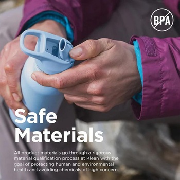 Klean Kanteen® Sport Cap s odklápacím uzáverom - BK | Nové športové viečko na fľaše, čierne