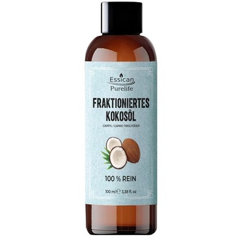 Frakcionovaný tekutý kokosový olej, čistý a prírodný nosný olej (100 ml)