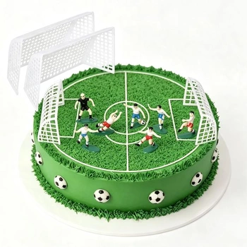 Futbalová dekorácia na tortu Mikrokozmos DIY Futbalové…