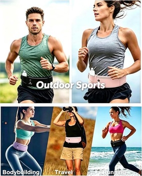 Bežecká taška, puzdro na mobil - jogging, jogging - unisex (čierna)
