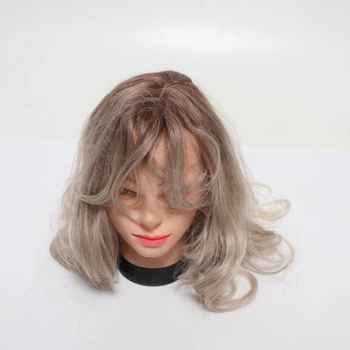 Esmee Lange vlnité blond parochne pre ženy, prírodné syntetické vlasy, tepelne odolná ombré parochňa
