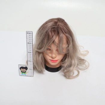Esmee Lange vlnité blond parochne pre ženy, prírodné syntetické vlasy, tepelne odolná ombré parochňa