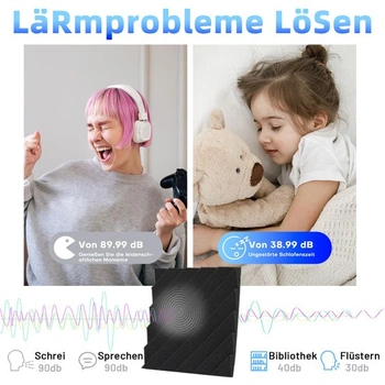 Akustické dosky Focusound pena 2,5cm 24ks