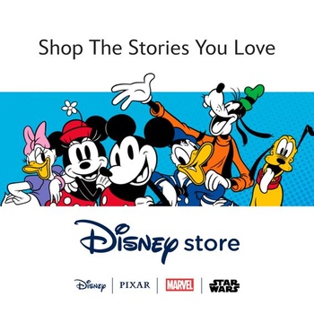Disney Store Official, Mickey Mouse, Mini fazolový vak, 21 cm