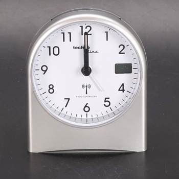 Analogový budík Technoline WT755 stříbrný
