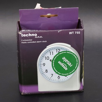 Analógový budík Technoline WT755 strieborný