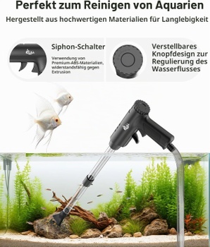 Akvarijný vysávač AQQA 4 v 1 mulmový