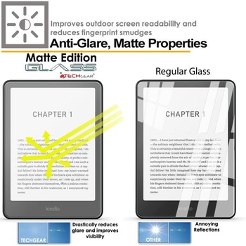 Ochranné tvrdené sklo TECHGEAR pre 7-palcový Amazon Kindle Paperwhite/Signature/Kids/Kindle