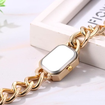 Dámske analógové quartzové náramkové hodinky JewelryWe, luxusná elegantná dátumovka, vodotesnosť 30