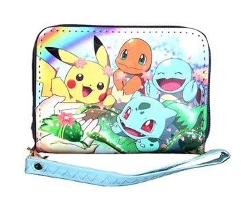 Detská peňaženka Pokémon s pútkom a karabínou