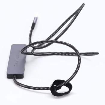 USB Hub 3.2 Gen2, QUUGE 5v1 USB rozbočovač s 2 USB-A a 2 USB-C 10 Gbps, viacportový rozbočovač s