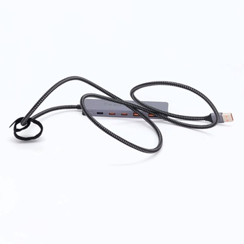 USB Hub 3.2 Gen2, QUUGE 5v1 USB rozbočovač s 2 USB-A a 2 USB-C 10 Gbps, viacportový rozbočovač s