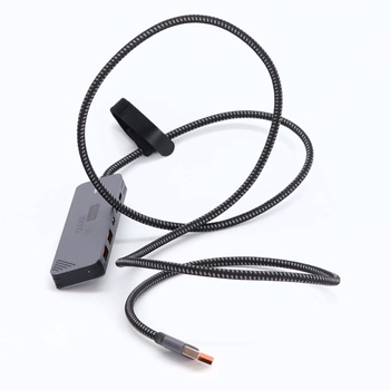 USB Hub 3.2 Gen2, QUUGE 5v1 USB rozbočovač s 2 USB-A a 2 USB-C 10 Gbps, viacportový rozbočovač s