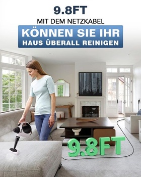 Parní čistič Klona EM307  Steam Cleaner
