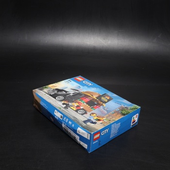LEGO City Hamburger Van Toy, Vozidlo ke sestavení pro chlapce a dívky od 5 let, Food Truck s