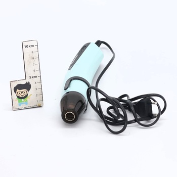 Mini horkovzdušná pistole Resiners, 2 nastavení teploty 255 °C/350 °C, 350 W manuální horkovzdušná