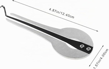 Čelistní harfa Abaodam stříbrná, 12,5 cm