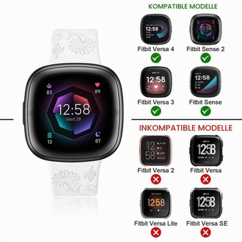 Náhradný remienok Vancle pre Fitbit Versa 4/Fitbit Versa 3/Fitbit Sense 2/Fitbit Sense pre mužov aj