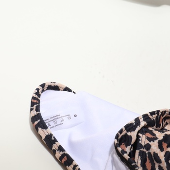 GORGLITTER Dámsky trojuholníkový set bikín s leopardím potlačou, vysokým pásom, sexy brazílskej