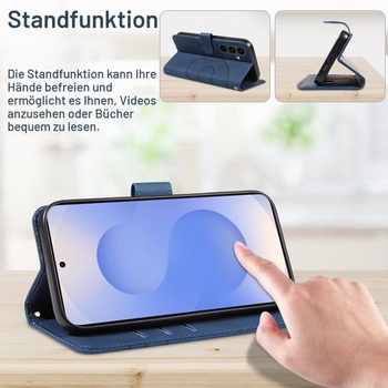Pouzdro na telefon pro Samsung Galaxy S25 FE 5G (není určeno pro S25) s 1 ochranným sklem z