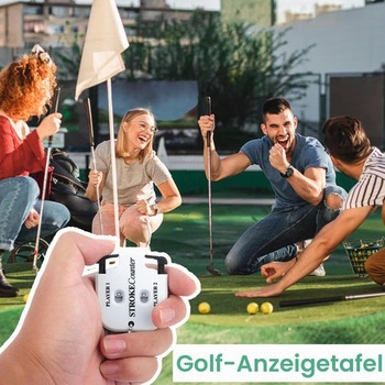2 počítadla golfových skóre, počítadla golfových skóre se 2 karabinami, indikátor golfového skóre,
