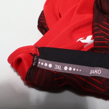 Pánské tričko JAKO 6122 červené 3XL
