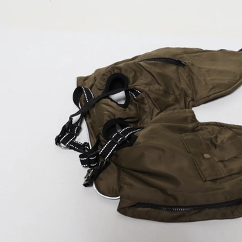 Woiil Dog Coat Zimná bunda pre psa zelená L