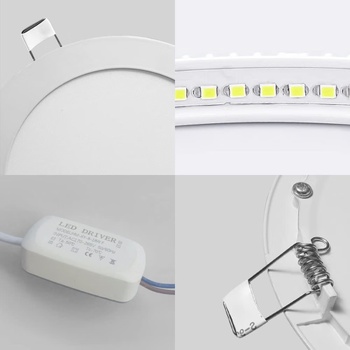 Stropný panel YULIN SUN LED, teplá biela 2ks