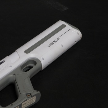 Elektrická vodná pištoľ Skirfy pre deti i dospelých, striekacia hračka na batérie s nádržou, LED