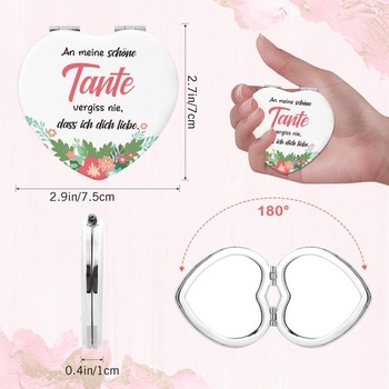 Dárek pro tetu Kosmetické zrcátko Nápady na dárky pro tetu Dárky ke Dni matek Dárky na Valentýna