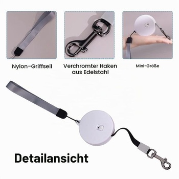 3m/9,8ft naťahovacie vodítko pre malé psy, prenosné automatické vodítko pre malé psy, mačky,