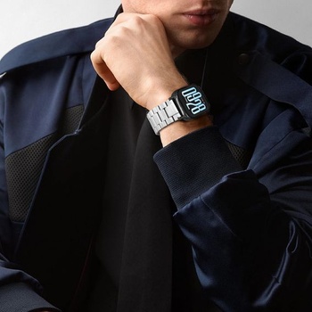 Náhradný remienok BDIG kompatibilný s Xiaomi Redmi Watch 5 Active/5 Lite, kovový remienok pre ženy aj