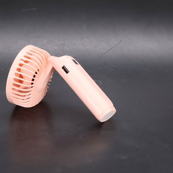 Prenosný ružový mini ventilátor TUNISE