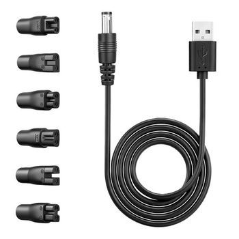 Univerzálny USB napájací kábel Flintronic, 5V nabíjací kábel so 6 zástrčkami, napájací
