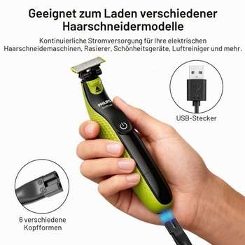 Univerzálny USB napájací kábel Flintronic, 5V nabíjací kábel so 6 zástrčkami, napájací