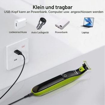 Univerzálny USB napájací kábel Flintronic, 5V nabíjací kábel so 6 zástrčkami, napájací