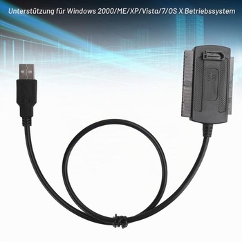 Adaptér Annadue USB na IDE SATA, prevodník USB 2.0 na SATA PATA IDE 2.5 3.5 SSD, adaptér sériového