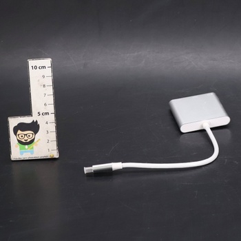 Viacportový adaptér Acer USB C HDMI, adaptér 4K HDMI USB C s PD 100W, dátový port USB 3.0 5 Gb/s,
