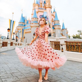 DRESSHOW Čelenky s myšou mašľou a trblietavými motívmi, párty dekorácie, cosplay kostým pre dievčatá a ženy