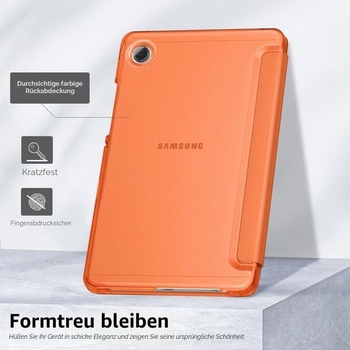 Puzdro MoKo pre Samsung Galaxy Tab A11/A9 8,7 palca (2025/2023) hviezdne oranžové 8,7